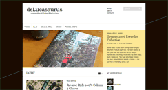 Desktop Screenshot of delucasaurus.com